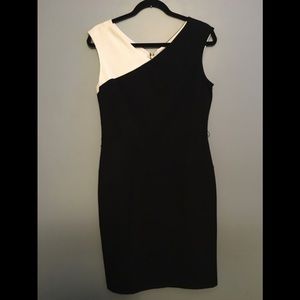 Calvin Klein Black & White Dress